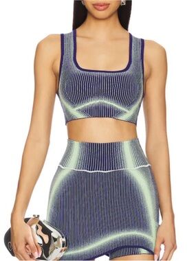 PH5 Blue Green Bra Top and Skort Set